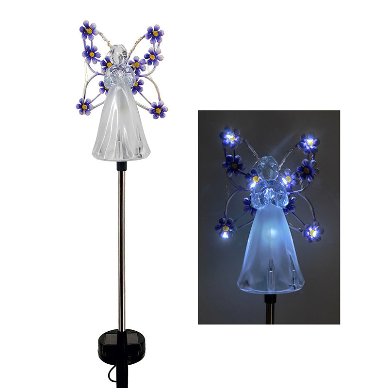 Luminous Haven Solar Angel LED Garden Light – Elegant Outdoor Illumination for Gardens and Memorials