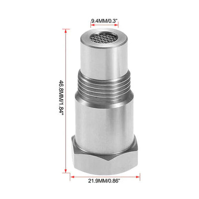 Oxygen Sensor Adapter with Mini Catalytic Converter