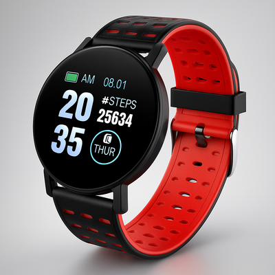 Smart Watch with Waterproof Fitness Tracking