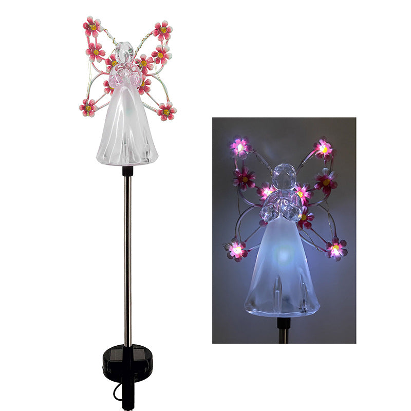 Luminous Haven Solar Angel LED Garden Light – Elegant Outdoor Illumination for Gardens and Memorials
