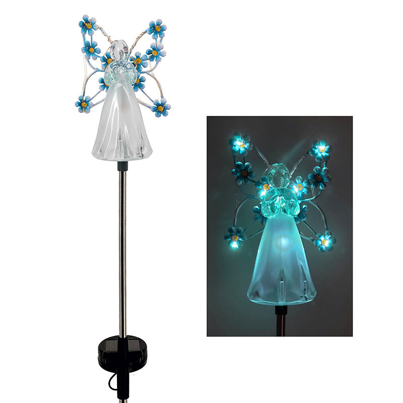Luminous Haven Solar Angel LED Garden Light – Elegant Outdoor Illumination for Gardens and Memorials