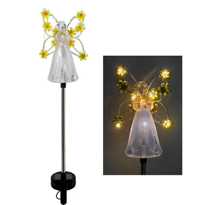 Luminous Haven Solar Angel LED Garden Light – Elegant Outdoor Illumination for Gardens and Memorials