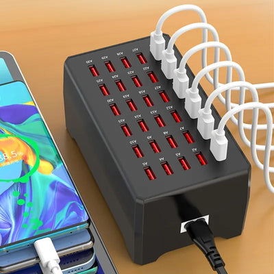 USB Charging Hub Multi-Port Power Station