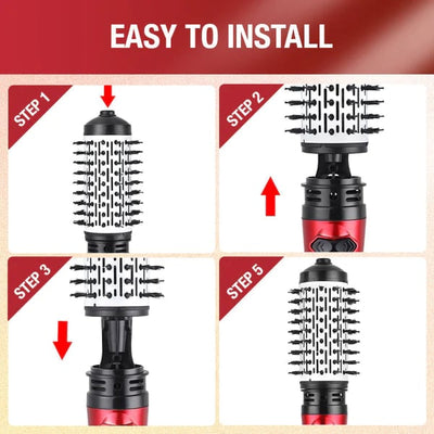 Hot Air Brush Hair Dryer and Volumiser Styler