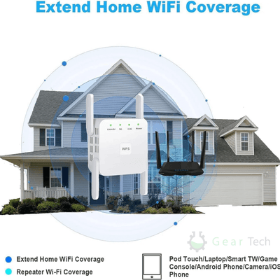 WiFi Booster Dual Band Wireless Signal Extender