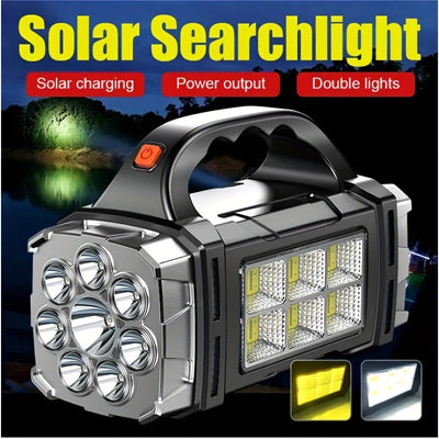 LED Torch with Rechargeable Battery for Outdoors