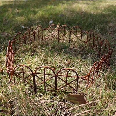 Garden Ornaments Miniature Iron Fairy Set Decor