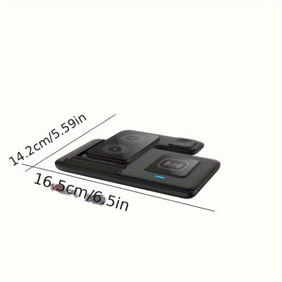Wireless Charger Stand 3 in 1 Magnetic Dock