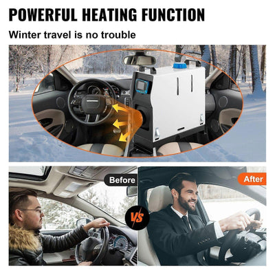 Diesel Heater Portable Metal LCD Climate Unit
