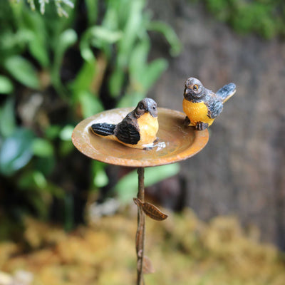 Garden Ornaments Miniature Iron Fairy Set Decor