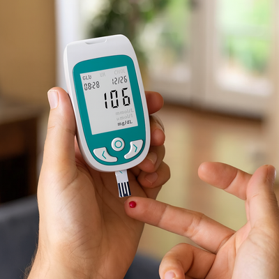 Cholesterol Home Test Kit Portable Blood Monitor