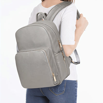 Women Vegan Leather Diaper Backpack | Waterproof