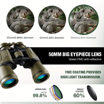 Binoculars Hunting Gear 10X Magnification