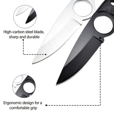Hunting Gear Stainless Steel Fixed Blade Knife
