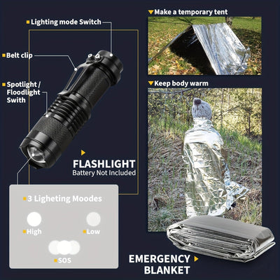 Hunting Gear Survival Kit Outdoor Camping Tools