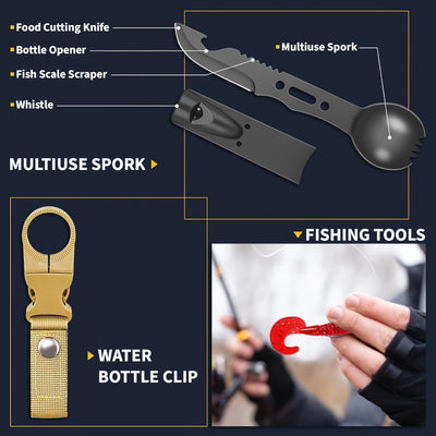 Hunting Gear Survival Kit Outdoor Camping Tools