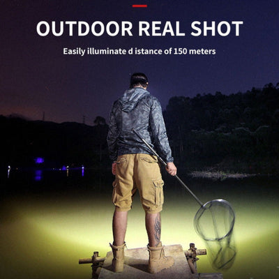 LED Rechargeable Hunting Gear Head Torch