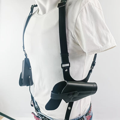 Hunting Gear Leather Shoulder Holster Harness