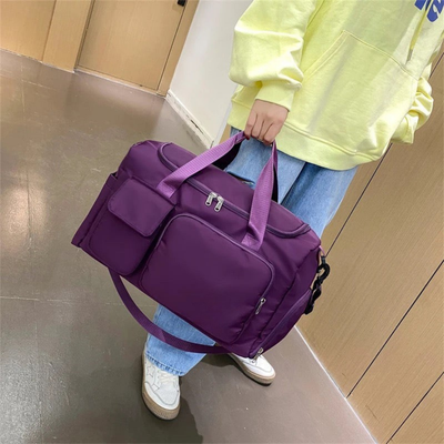 Waterproof Travel Duffel Bag | Large Gym Luggage Shoe Compartment