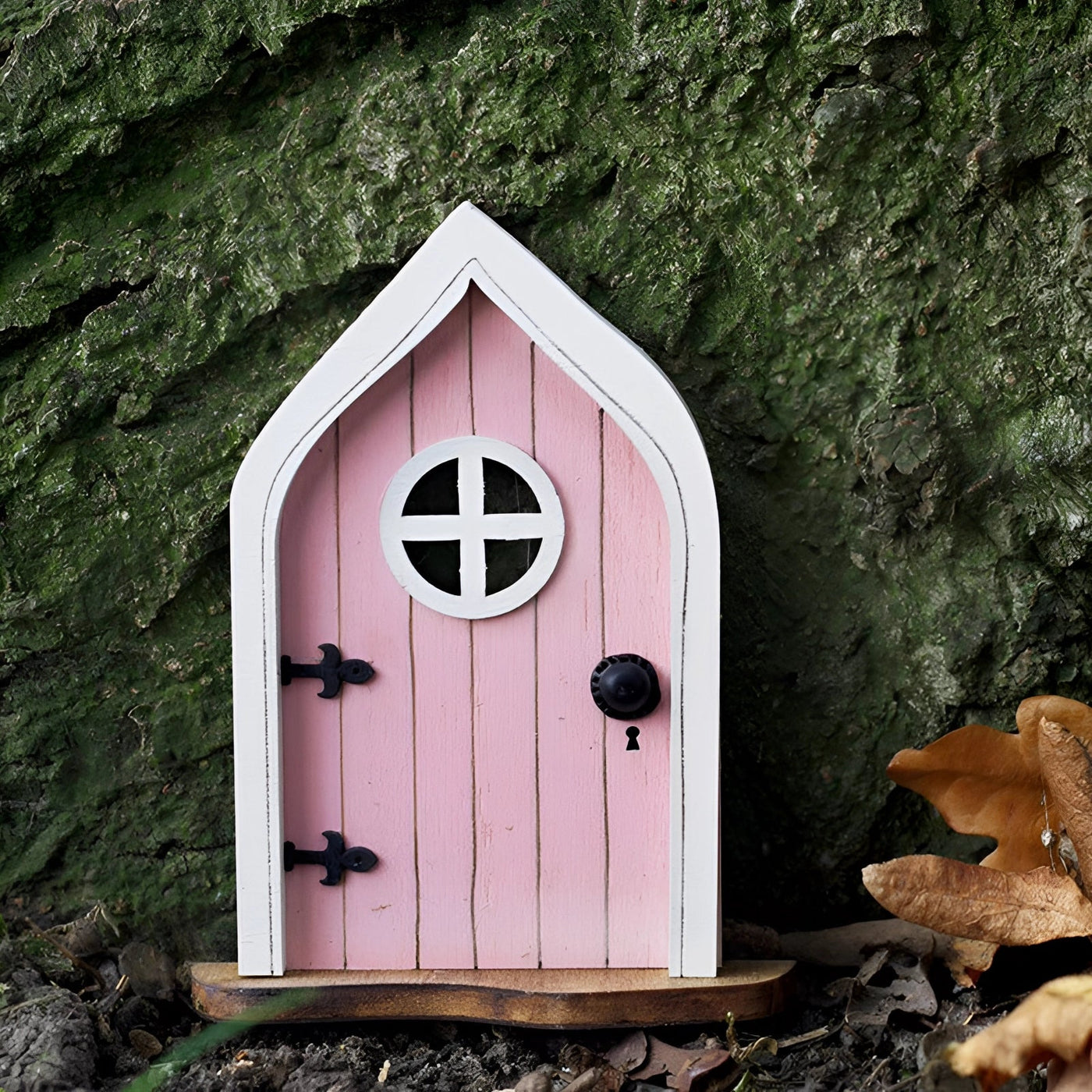 Garden Ornament Miniature Wooden Fairy Door