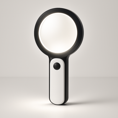 Magnifying Glass LED Light Handheld Reading Tool