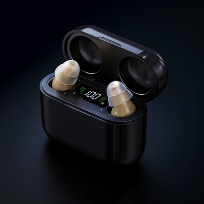 Hearing Aids Digital Rechargeable Noise Cancelling Set