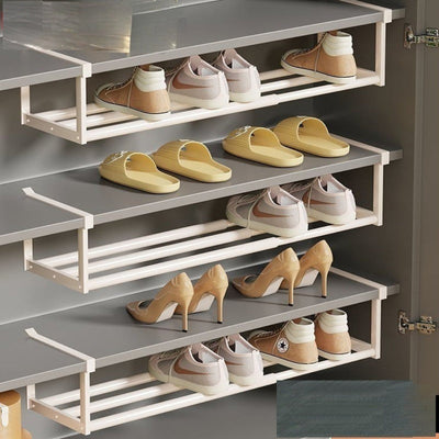 Adjustable Metal Under Shelf Shoe Rack