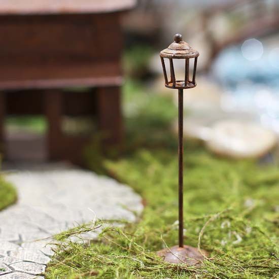 Garden Ornaments Miniature Iron Fairy Set Decor