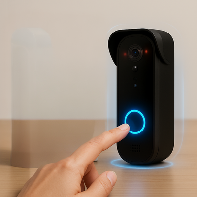 Wireless Doorbell Camera Night Vision Security Unit