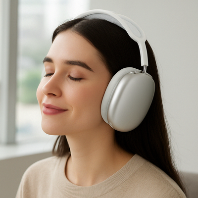 Bluetooth Over Ear Noise Cancelling Headphones