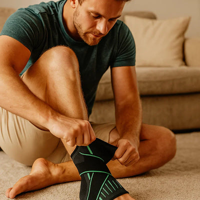 Ankle Support Compression Sleeve Elastic Sports Brace