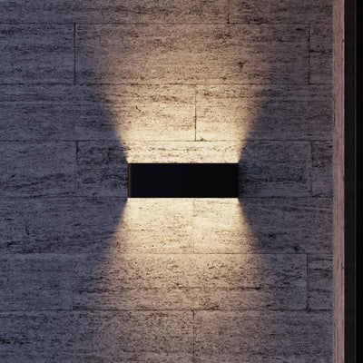 Outdoor LED Wall Light Modern Rectangle