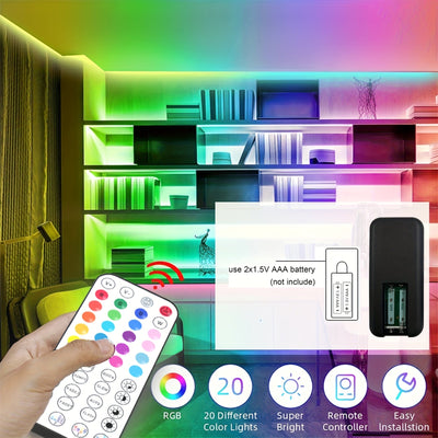 LED Strip Lights Colour Changing with Music Sync