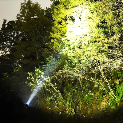 Hunting Gear Rechargeable Tactical LED Flashlight