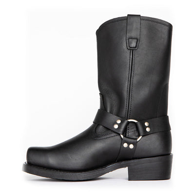 Men's Knee High Harness Boots | Waterproof