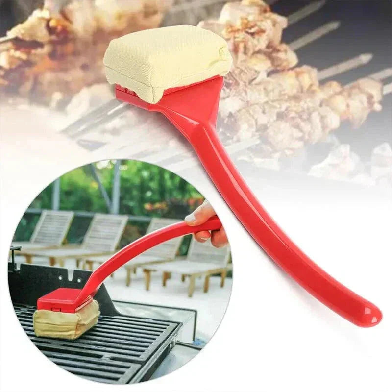 Grill Steam Cleaner Long Handle Brush