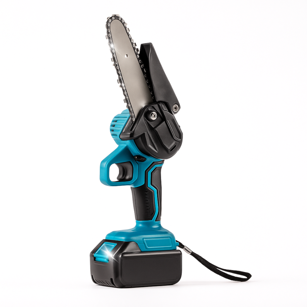 Cordless Mini Chainsaw Lightweight Garden Cutter