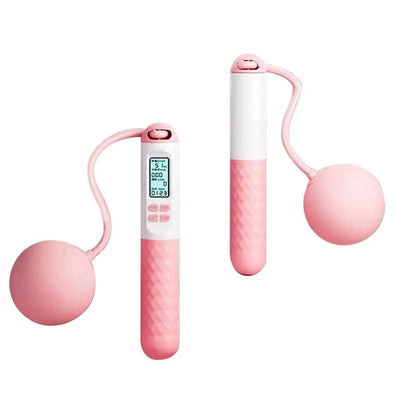 Skipping rope cordless digital home workout tool