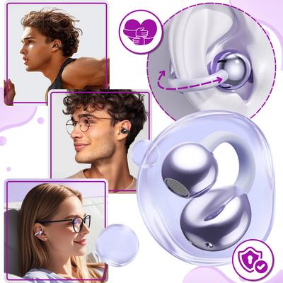 Wireless Open Ear Bluetooth Clip Headphones