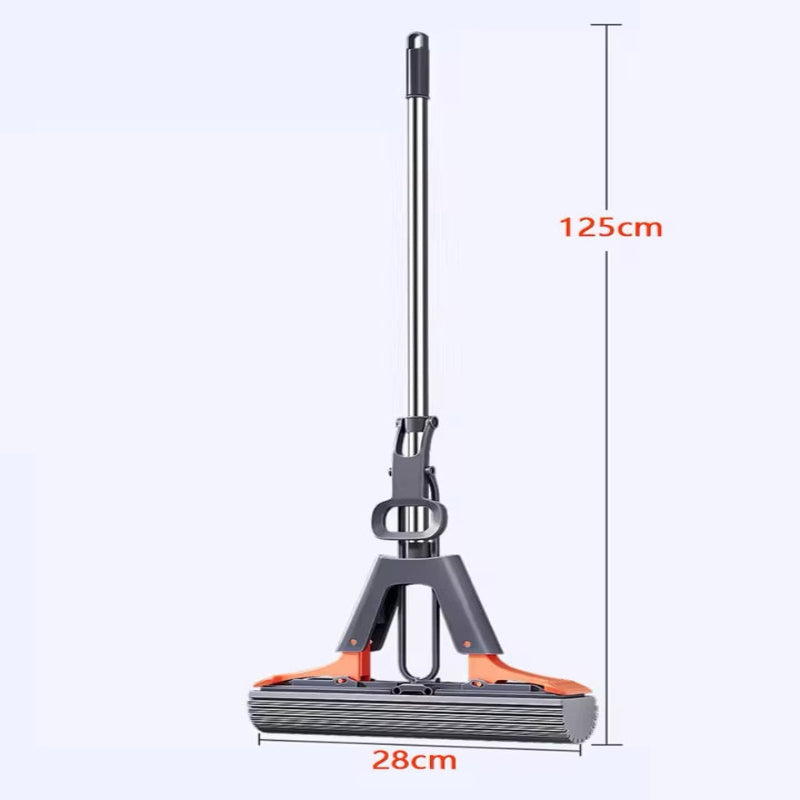 Mop Adjustable Sponge Head Easy Floor Cleaner