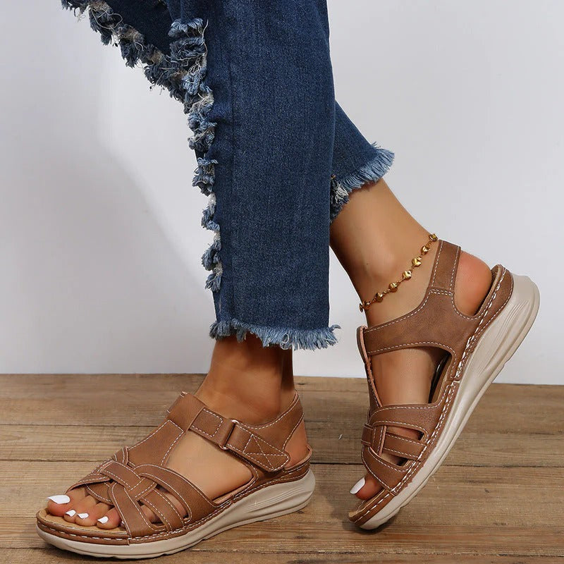 Women Orthopedic Walking Sandals | Wide Fit Arch Support