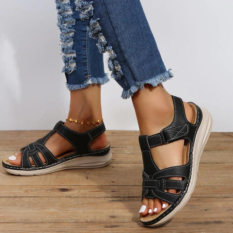 Women Orthopedic Walking Sandals | Wide Fit Arch Support