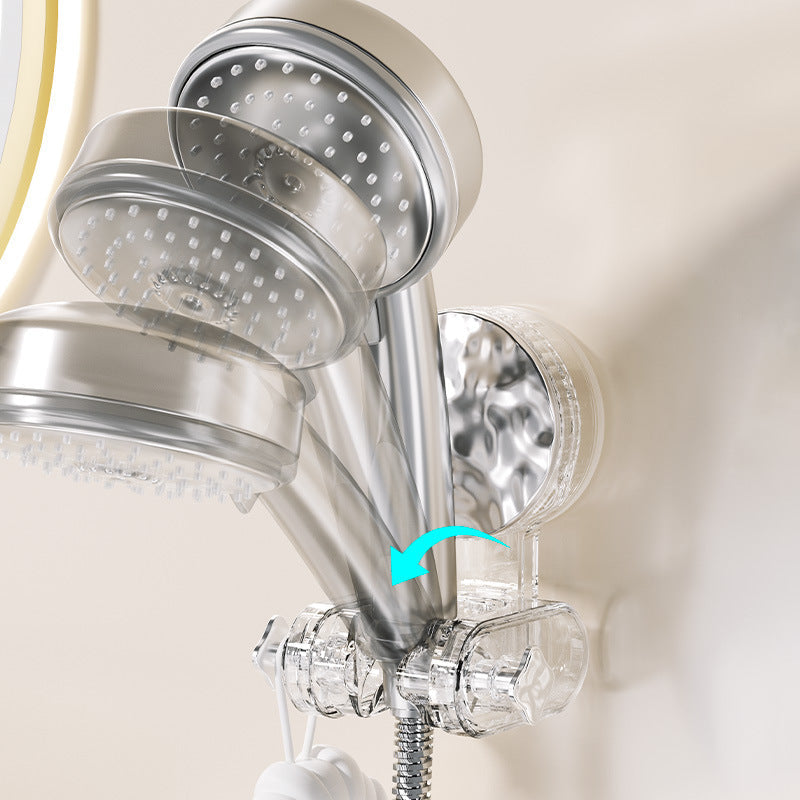 Shower Head Holder Adjustable ABS Suction Mount