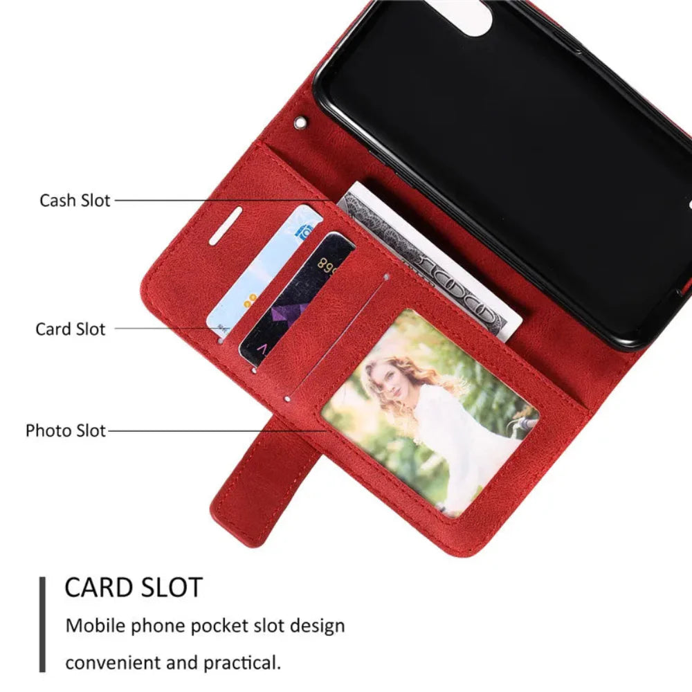 Wallet Phone Case Card Holder Flip Cover