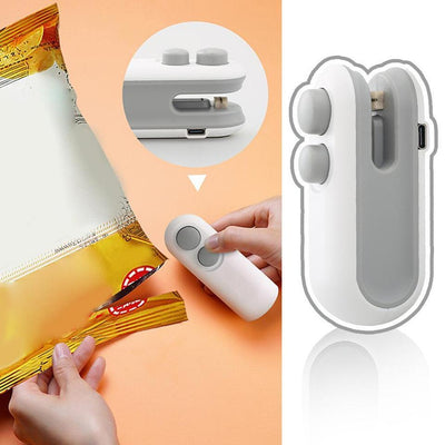Mini Bag Sealer Portable Heat Seal Cutter