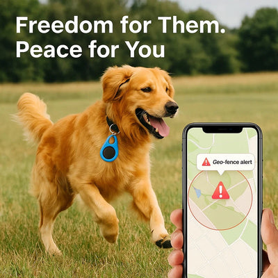 GPS Tracker Tag Waterproof Bluetooth Locator Device