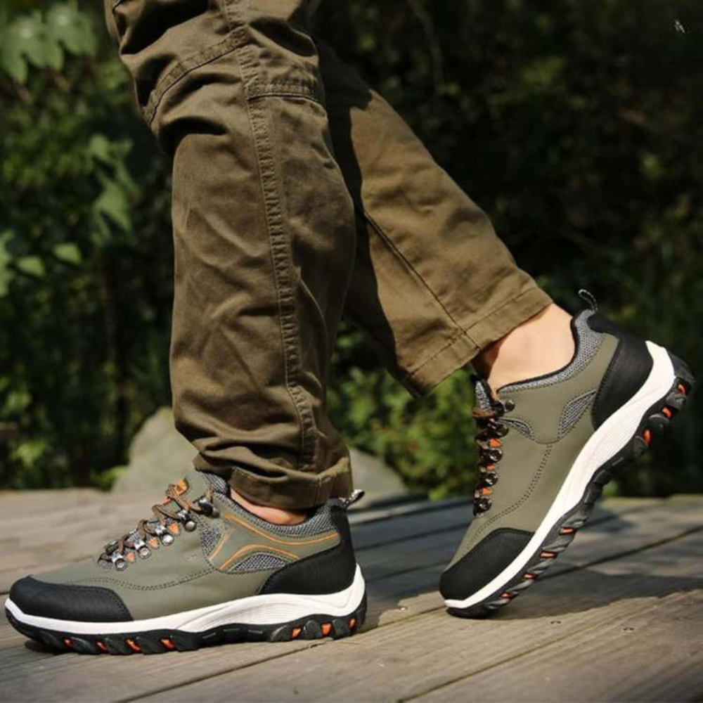 Men’s Waterproof Hiking Shoes | Lightweight Arch Support