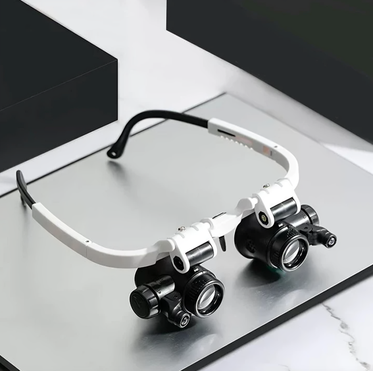 Magnifying Glass LED Plastic Hands-Free Eyewear