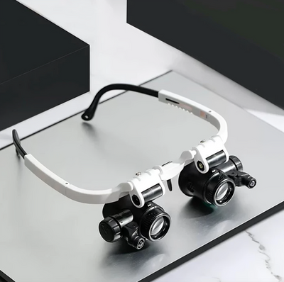 Magnifying Glass LED Plastic Hands-Free Eyewear
