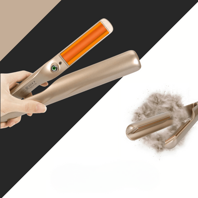 Hair Straightener with Ceramic Plates for Styling